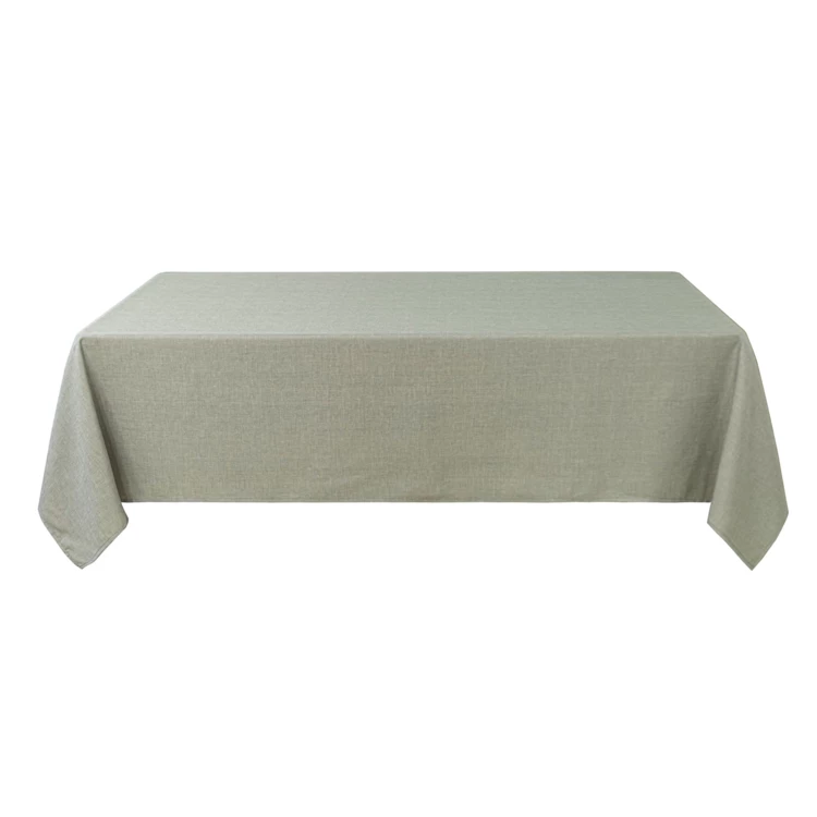 Nappe rectangulaire enduite et anti tache