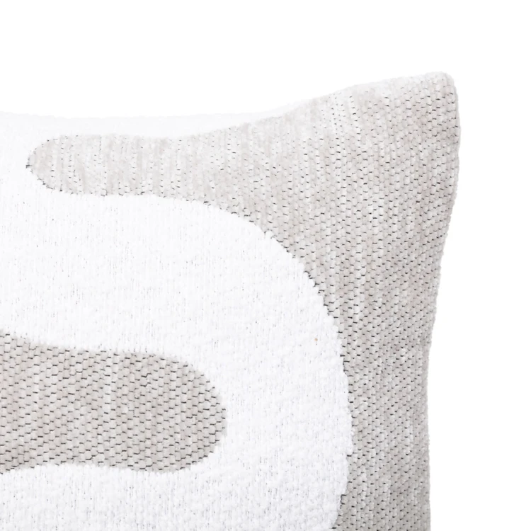 Housse de coussin chenille design