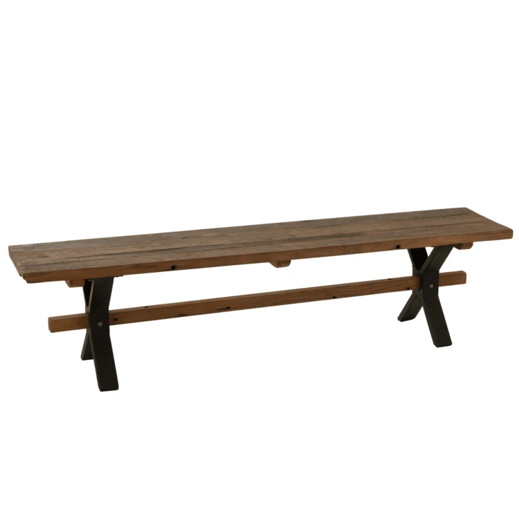 Banc vintage en bois