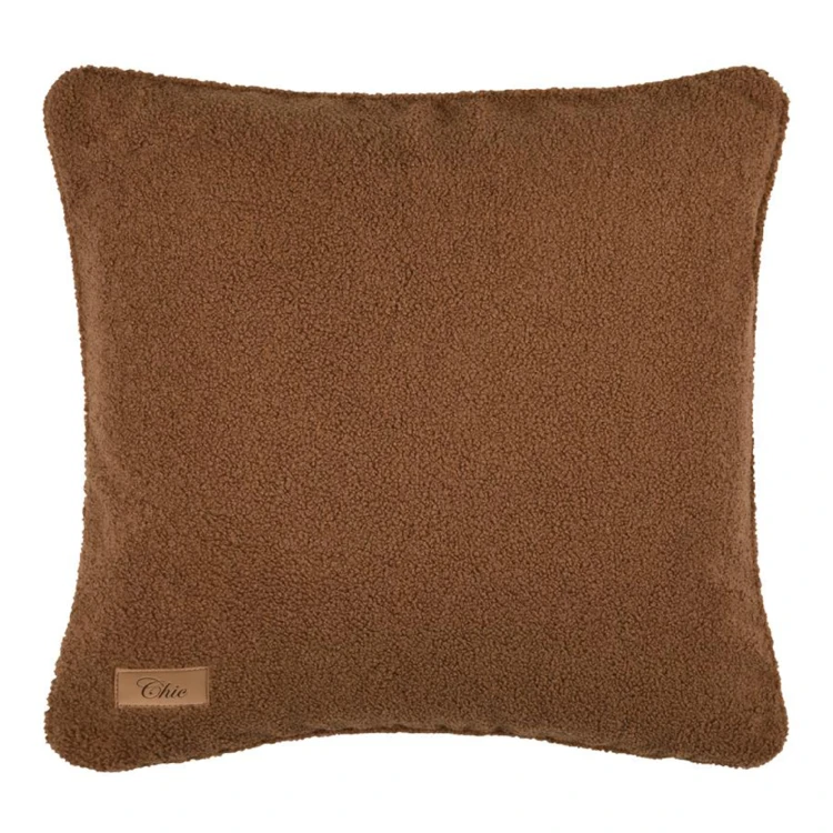 Coussin carré effet bouclette