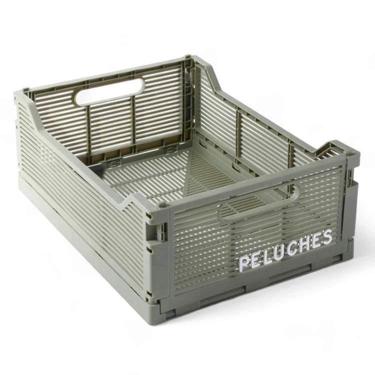 Caisse de rangement personnalisable avec lettres clipsables