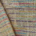 Toile de jute multicolore