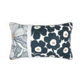 Coussin rectangulaire motif fleuri