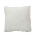 Coussin déhoussable tissu bouclé