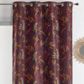 Rideau Jacquard motif panthère