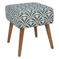 Hocker mit Jacquard-Muster