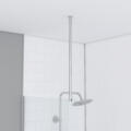 Barre de fixation plafond recoupable pour douche italienne