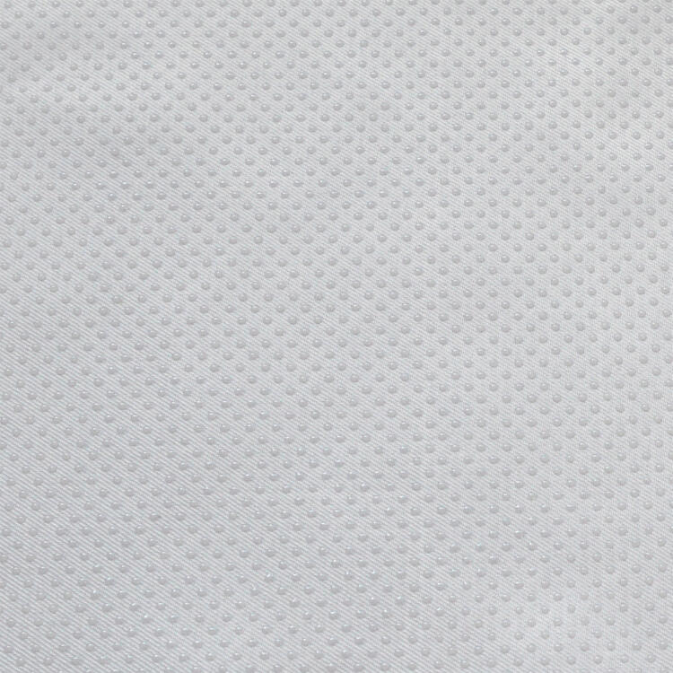 Tissu antidérapant motif pois en relief