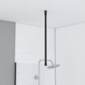 Barre de fixation plafond recoupable pour douche italienne