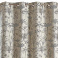 Rideau Jacquard exotique motif palmier