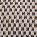 Abnehmbarer Jacquard-Kissen mit geometrischem Muster