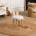 Tabouret enfant lapin