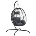 Chaise suspendue avec coussin outdoor