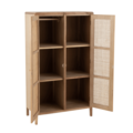 Armoire 2 portes en rotin J-Line