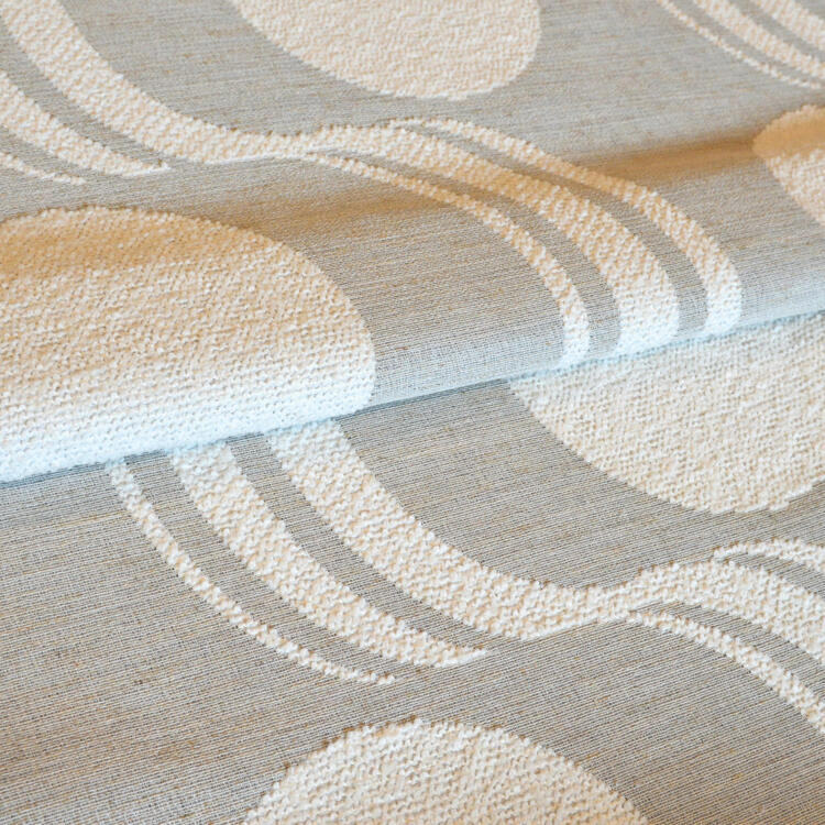 Tissu motif cercle