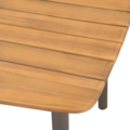 Table outdoor et chaises en acacia