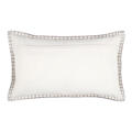 Coussin "WINTER" en velours de coton