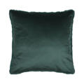 Coussin carré fausse fourrure avec recto velours