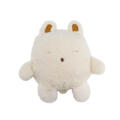 Peluche double face ultra-douce lapin