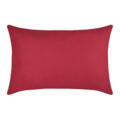 Coussin rectangulaire cerf esprit chalet brodé