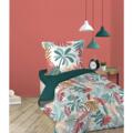 Parure de couette aux couleurs tropicales