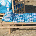 Matelas de plage imprimé tropical