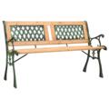 Banc de jardin style vintage