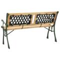 Banc de jardin style vintage