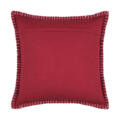 Coussin carré "SKI" en velours