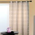 Cortina jacquard lunares