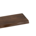 Tabla de pared de acacia oscura J-Line