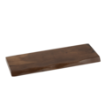 Tabla de pared de acacia oscura J-Line