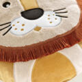 Coussin lion pour enfant