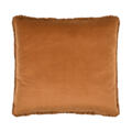 Coussin carré moelleux fausse fourrure