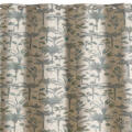 Rideau Jacquard exotique motif palmier