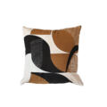 Coussin carré design art abstrait