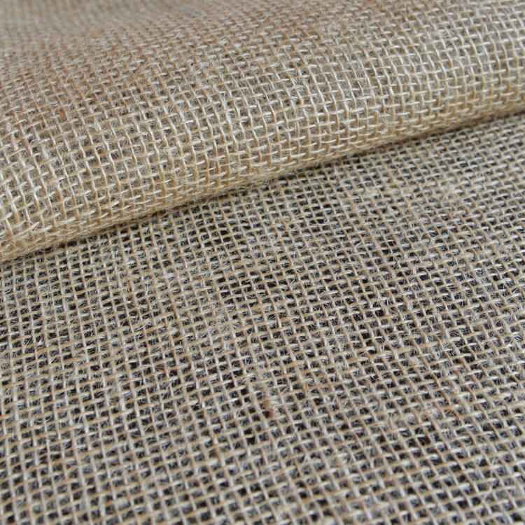 Tissu toile de jute ouverte