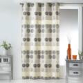 Cortina en Jacquard a Rayas Horizontales con Lunares