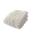 Decke aus Jacquard-Sherpa