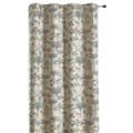 Rideau Jacquard exotique motif palmier