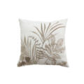 Coussin carré motif nature