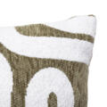 Housse de coussin chenille design