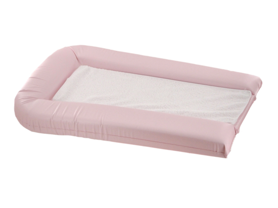 Matelas à langer bébé avec éponges amovibles blanc/gris